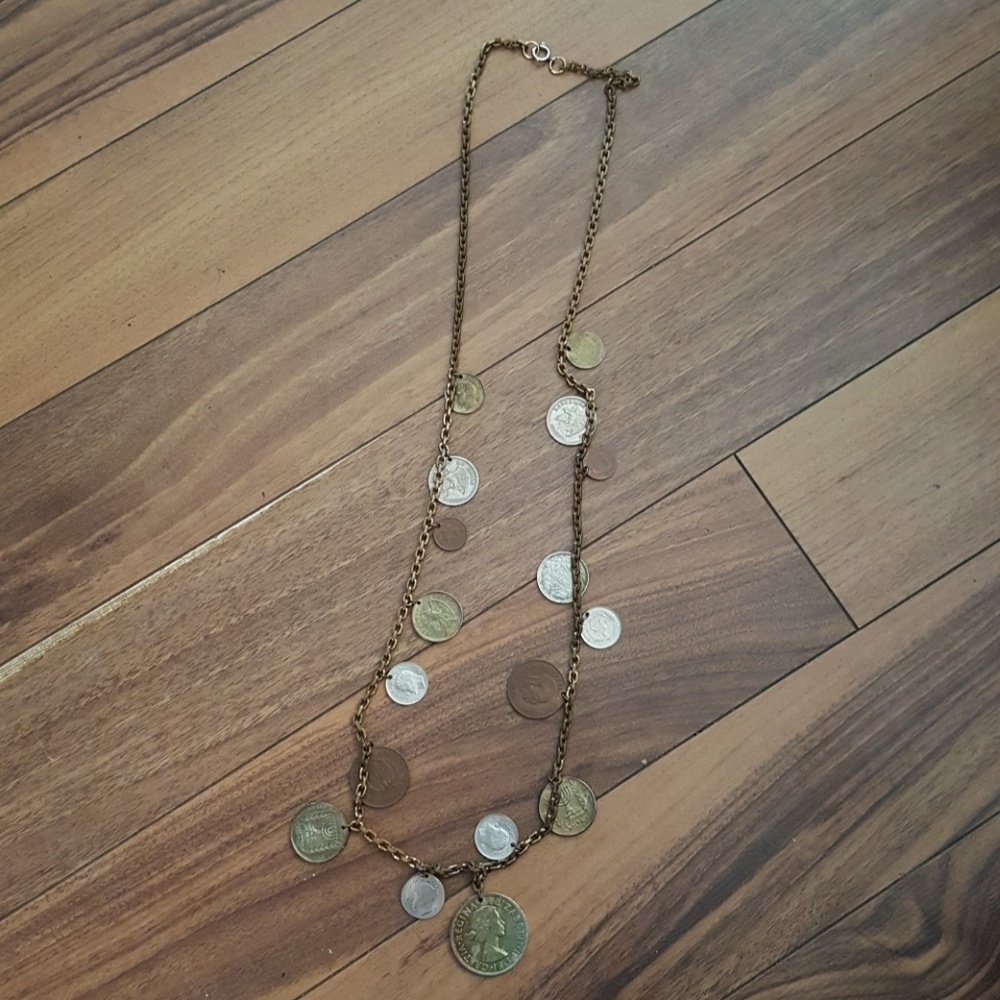 Vintage Coin Necklace - Picture 1 of 5